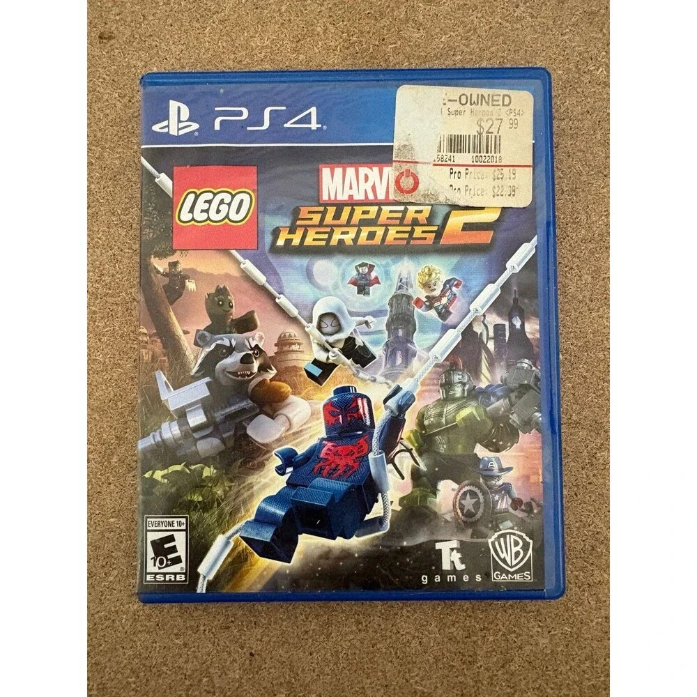 LEGO Marvel Super Heroes 2 PS4 Kid Friendly Games